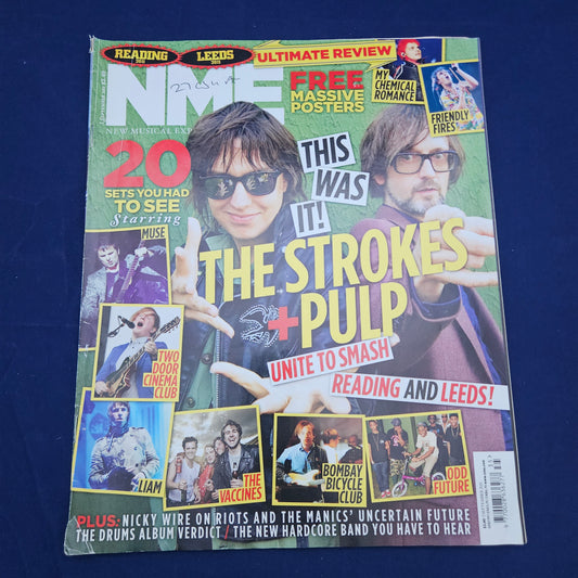 NME Magazine 3 September 2011 (1328) The Strokes Pulp Muse My Chemical Romance
