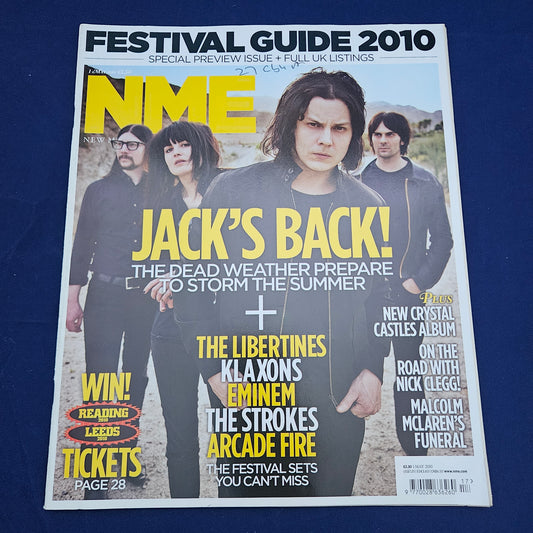 NME Magazine 1 May 2010 (1328) Jack White Dead Weather The Libertines Klaxons