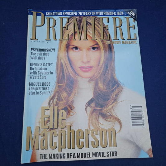 Premiere Movie Magazine UK August 1994 (1330) Elle Macpherson Kevin Costner Chinatown