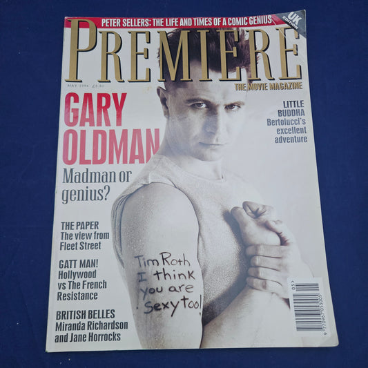 Premiere Movie Magazine UK May 1994 (1330) Gary Oldman Peter Sellers Jane Horrocks