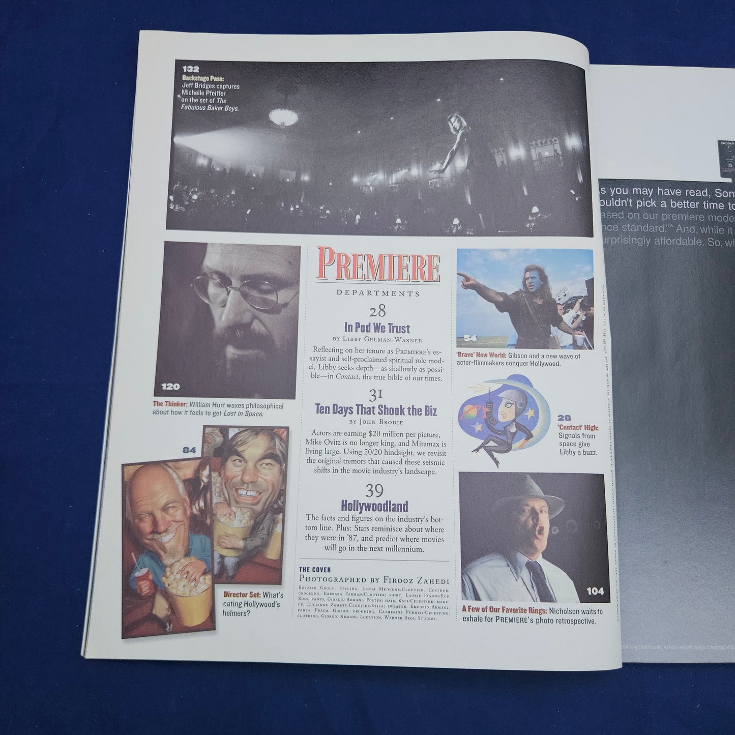 Premiere Movie Magazine October 1997 (1330) 10th Anniversary Mel Gibson Jodie Foster