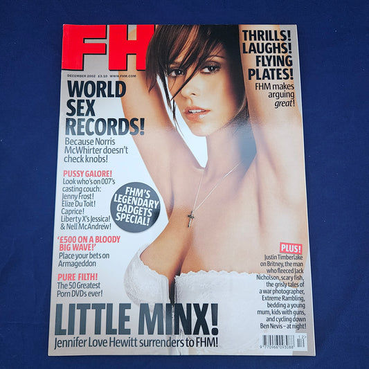 FHM Magazine December 2002 (1331) Jennifer Love Hewitt Bond Girls Ali Landry