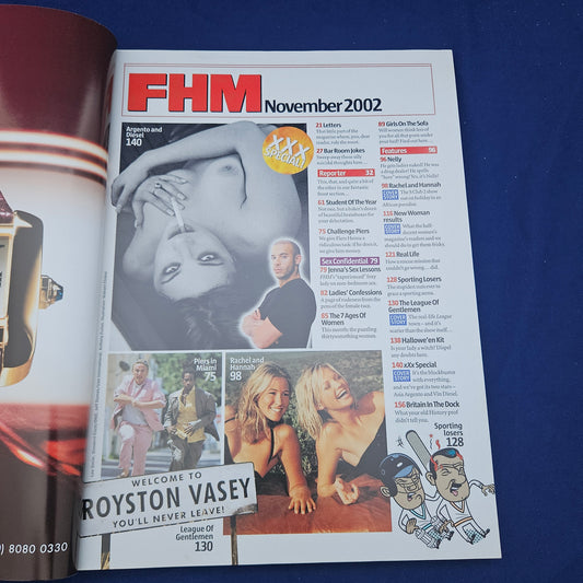 FHM Magazine November 2002 (1331) Rachel Stevens Hannah Spearritt Nell McAndrew