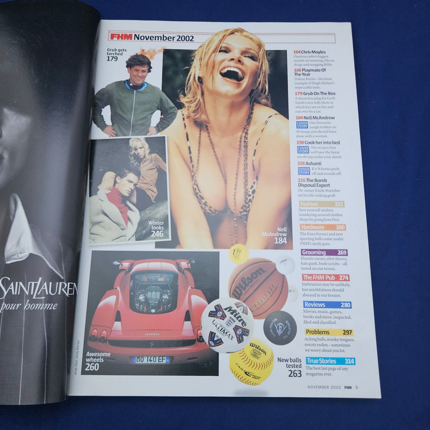FHM Magazine November 2002 (1331) Rachel Stevens Hannah Spearritt Nell McAndrew