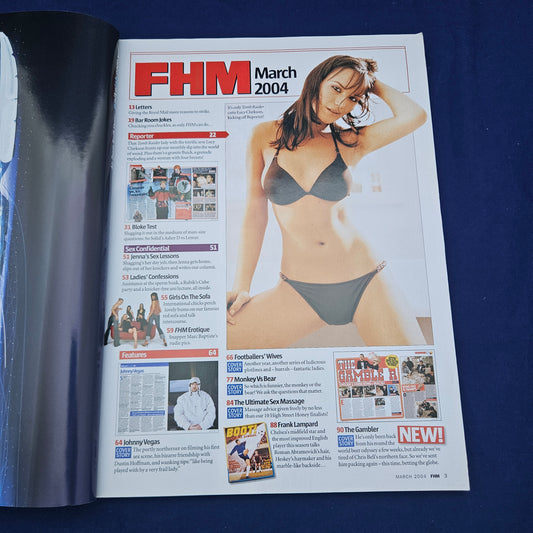 FHM Magazine March 2004 (1331) Laila Rouass Paris Hilton Lucy Clarkson