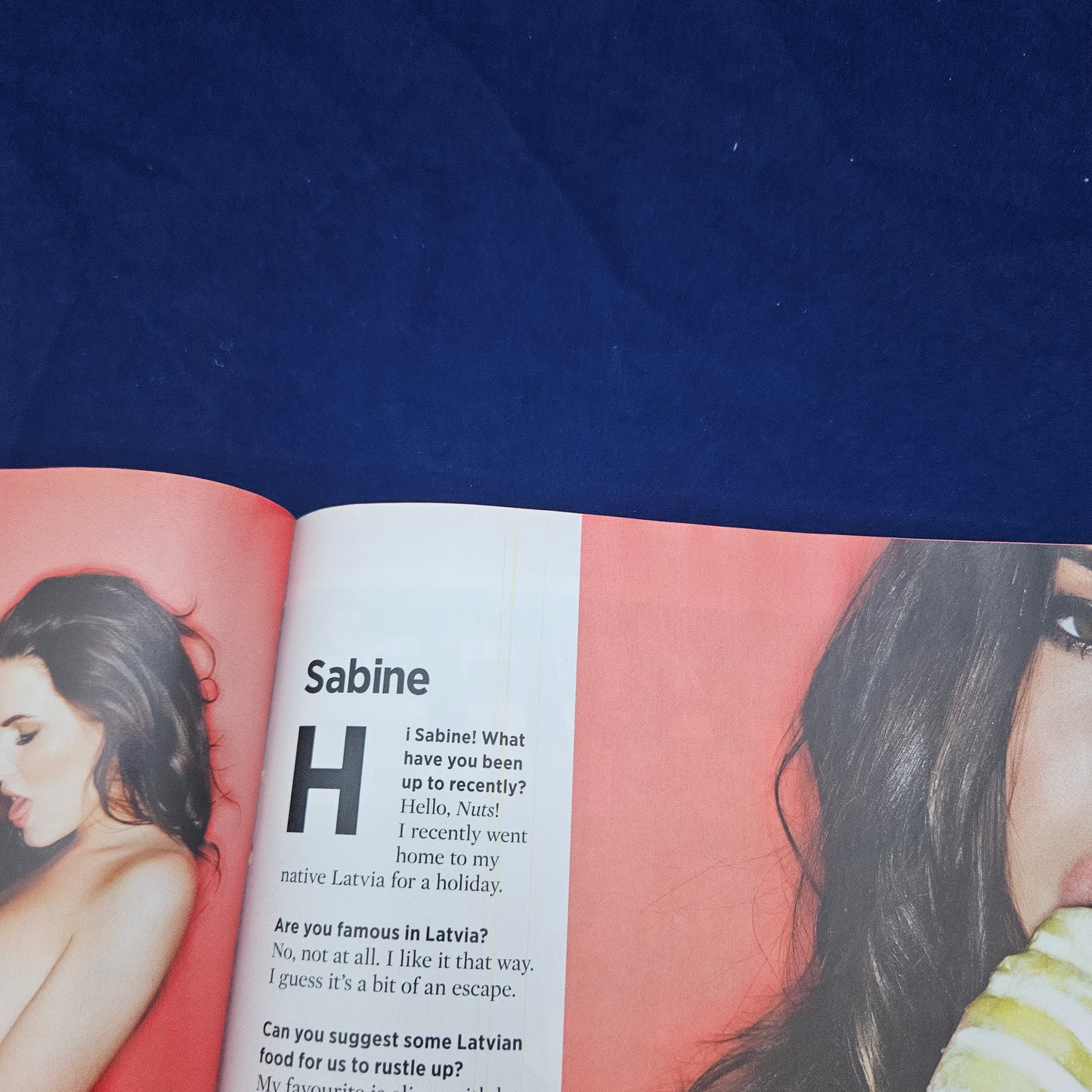 Nuts Magazine 29 March-4 April 2013 (1333) Holly Peers Lacey Banghard Sabine