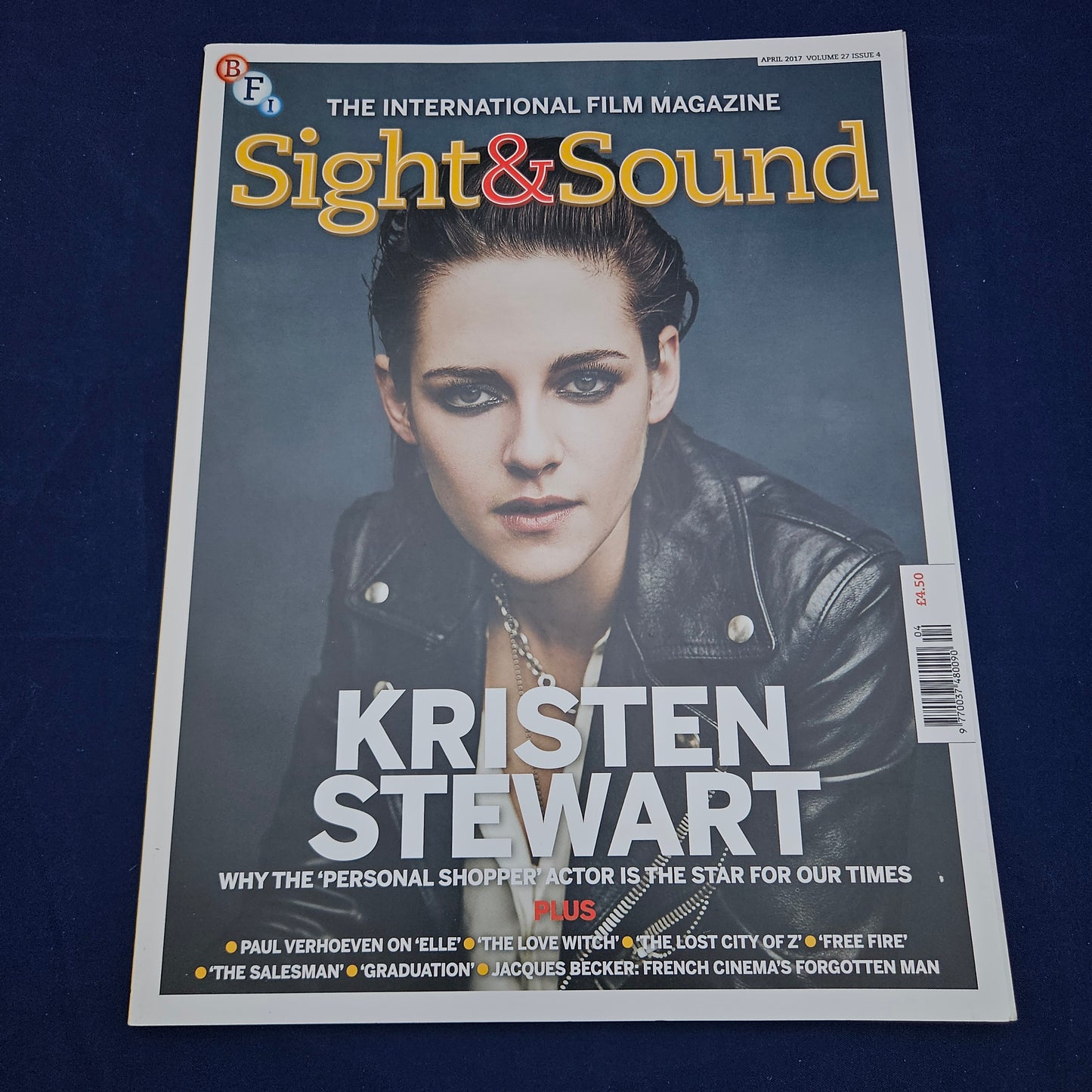 Sight & Sound Magazine April 2017 (1334) Kristen Stewart Logan John Wick
