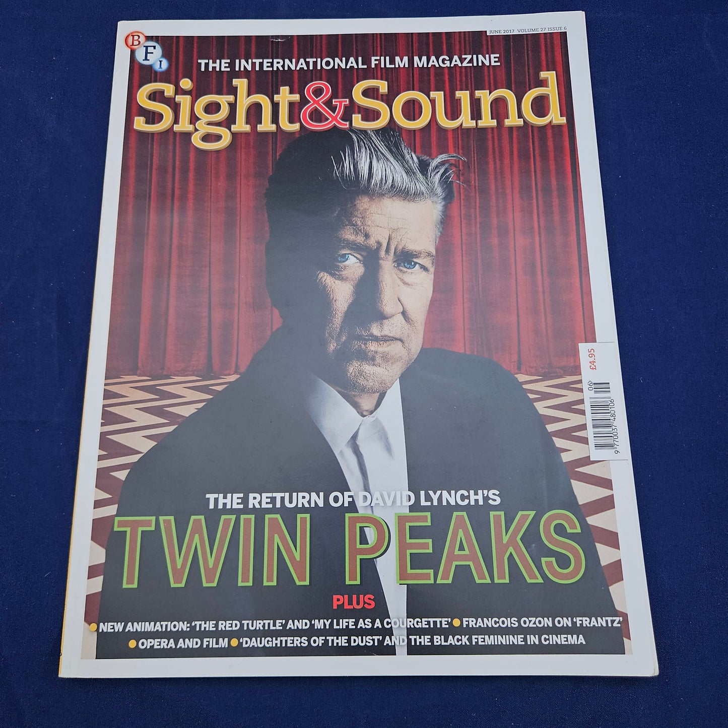 Sight & Sound Magazine June 2017 (1334) David Lynch Twin Peaks Jessica Chastain