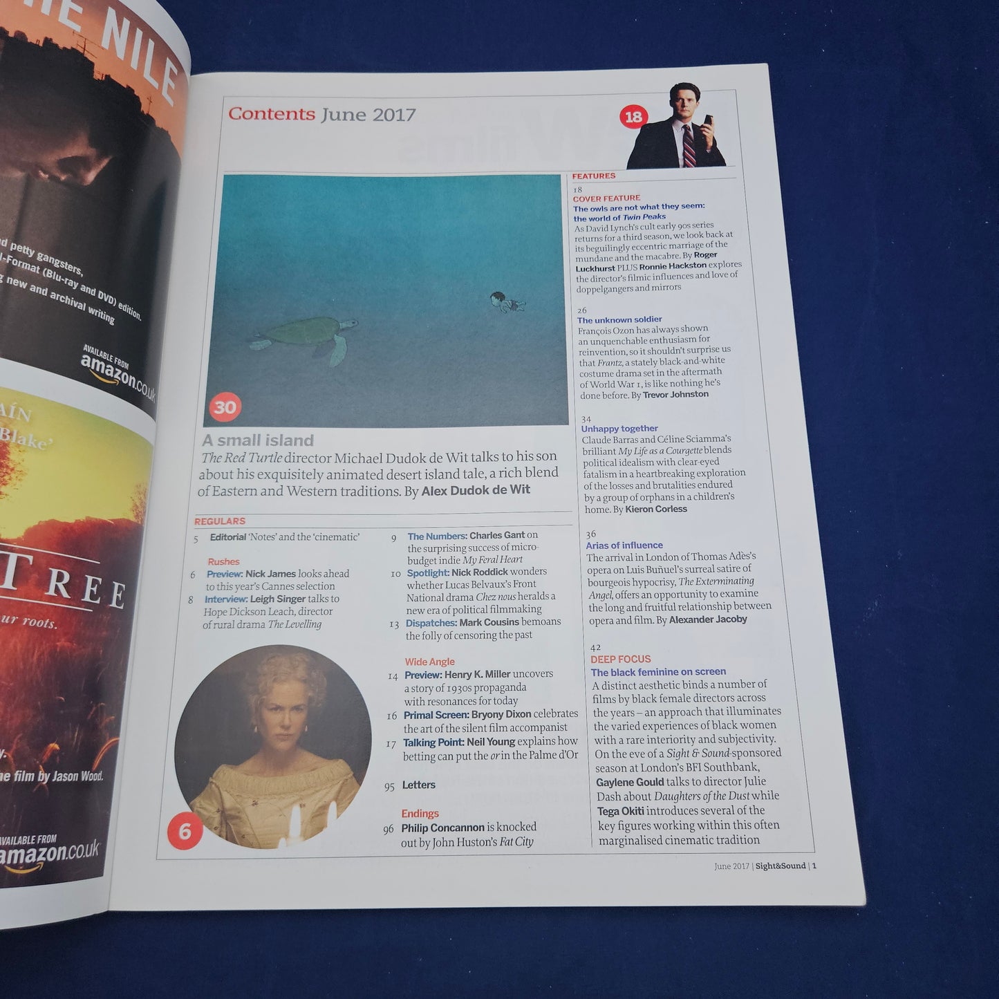 Sight & Sound Magazine June 2017 (1334) David Lynch Twin Peaks Jessica Chastain