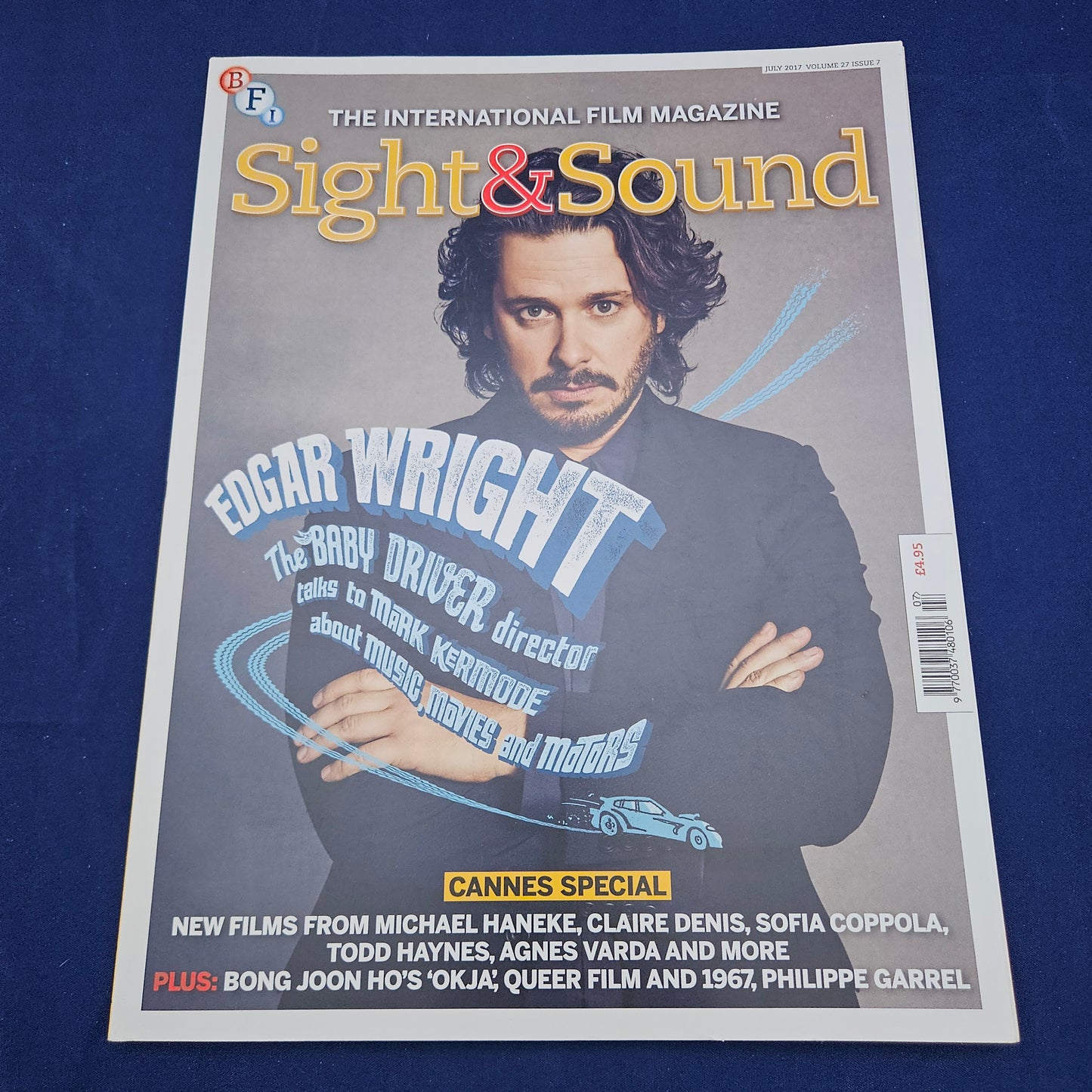 Sight & Sound Magazine July 2017 (1334) Edgar Wright Baby Driver Cannes Okja