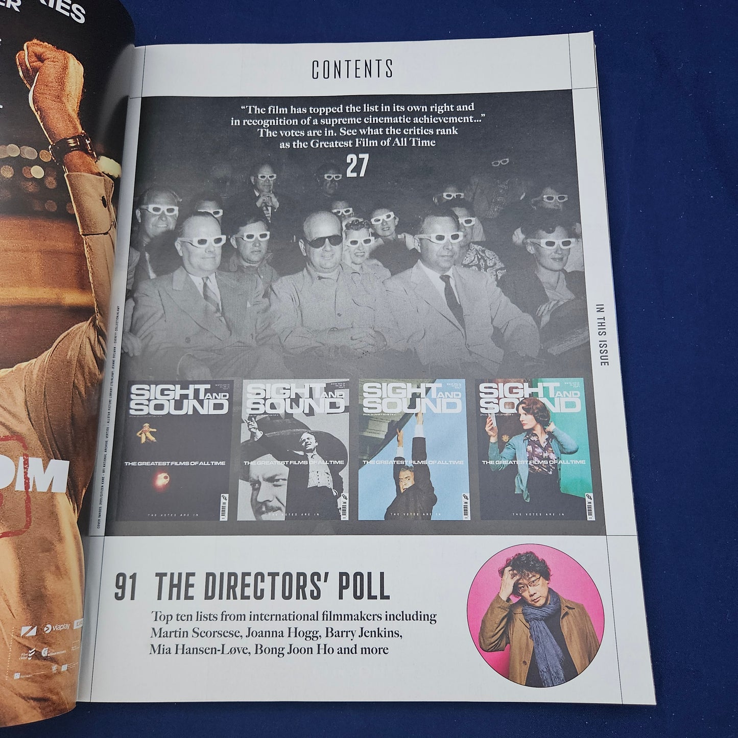 Sight & Sound Magazine Winter 2022-23 (1334) Martin Scorsese Bong Joon Ho Barry Jenkins