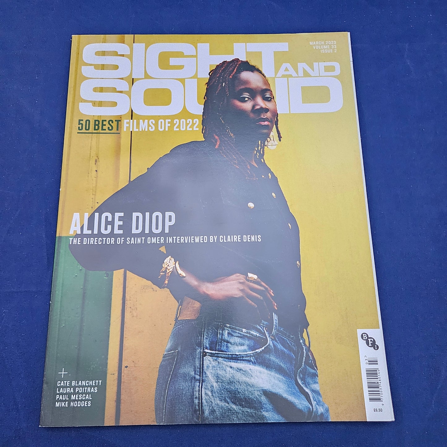 Sight & Sound Magazine March 2023 (1334) Alice Diop Cate Blanchett Best Films 2022