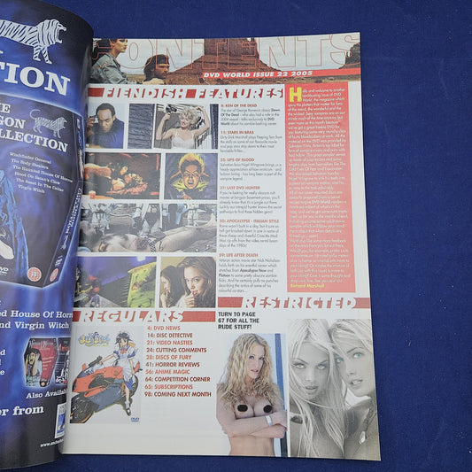 DVD World Magazine Issue 22 2005 (1336)(RARE) Jesse Jane Jessica Drake Marilyn Chambers