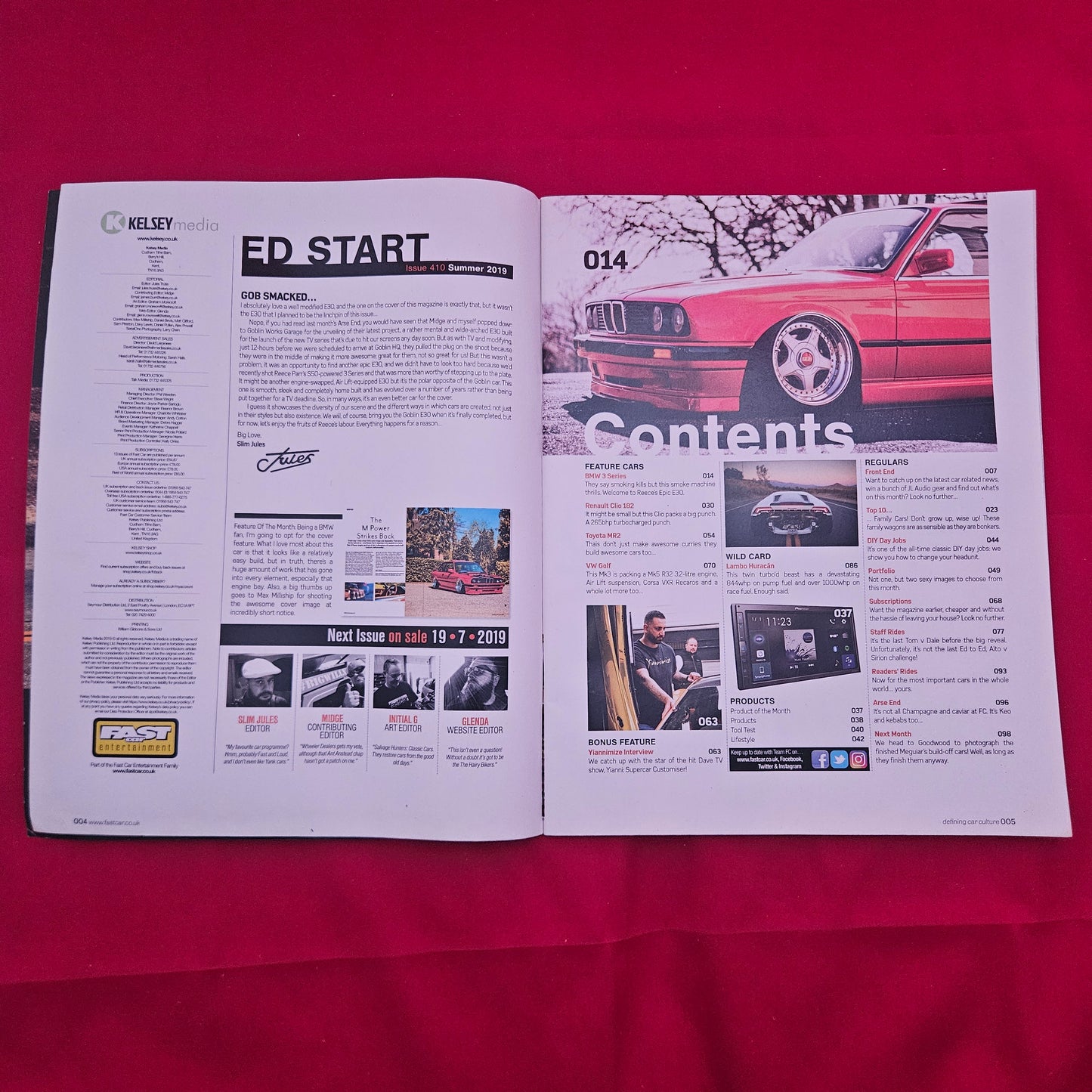 Fast Car Magazine Summer 2019 (1337) BMW E30 M3 Swap Twin Turbo Lamborghini Golf