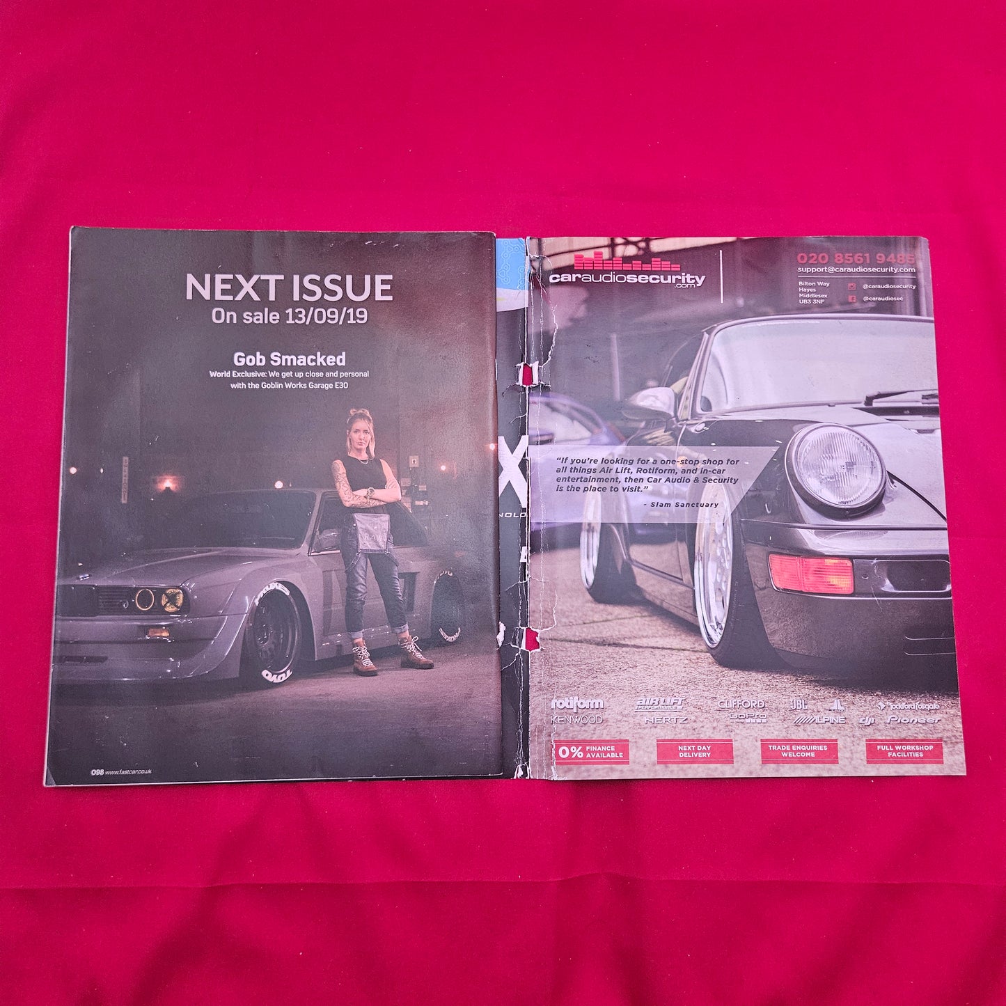Fast Car Magazine September 2019 (1337) VW Golf Mk3.5 Cab Subaru Impreza Supra