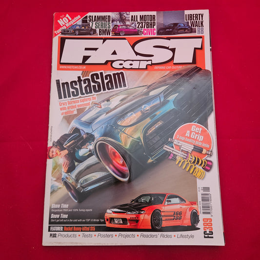Fast Car Magazine January 2018 (1337) VW Scirocco Liberty Walk Audi R8 Nissan S15