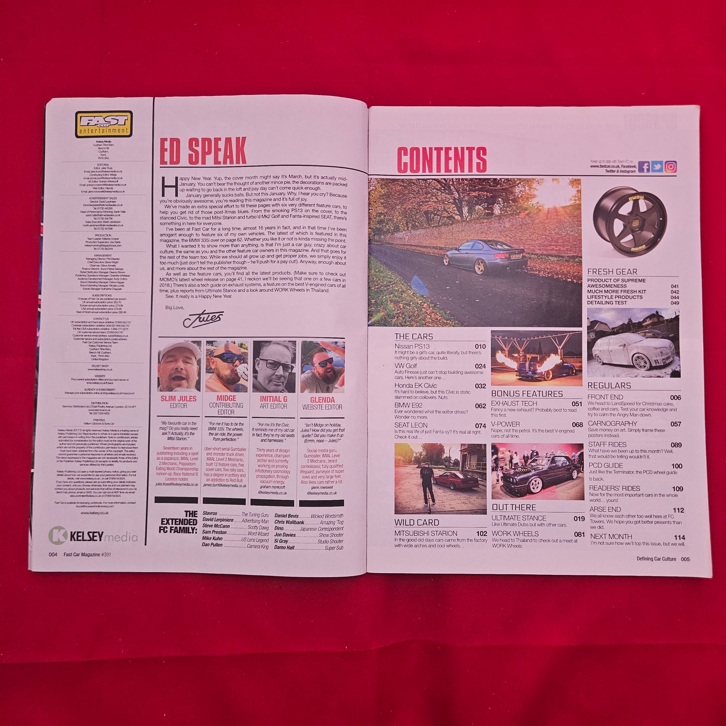 Fast Car Magazine March 2018 (1337) Nissan PS13 VW Golf Mk2 Civic EK Starion