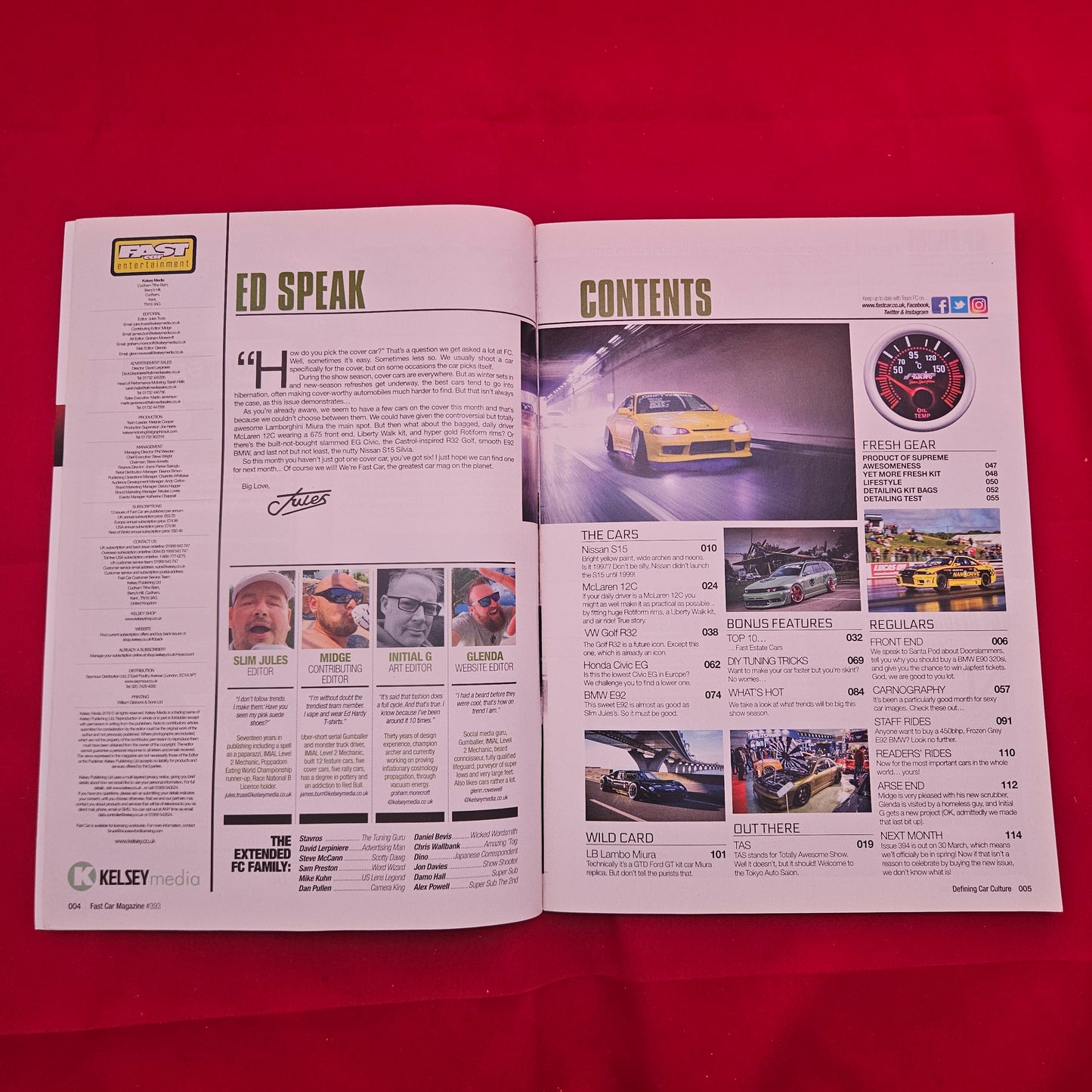 Fast Car Magazine Spring 2018 (1337) Nissan S15 Driftworks Liberty Walk McLaren