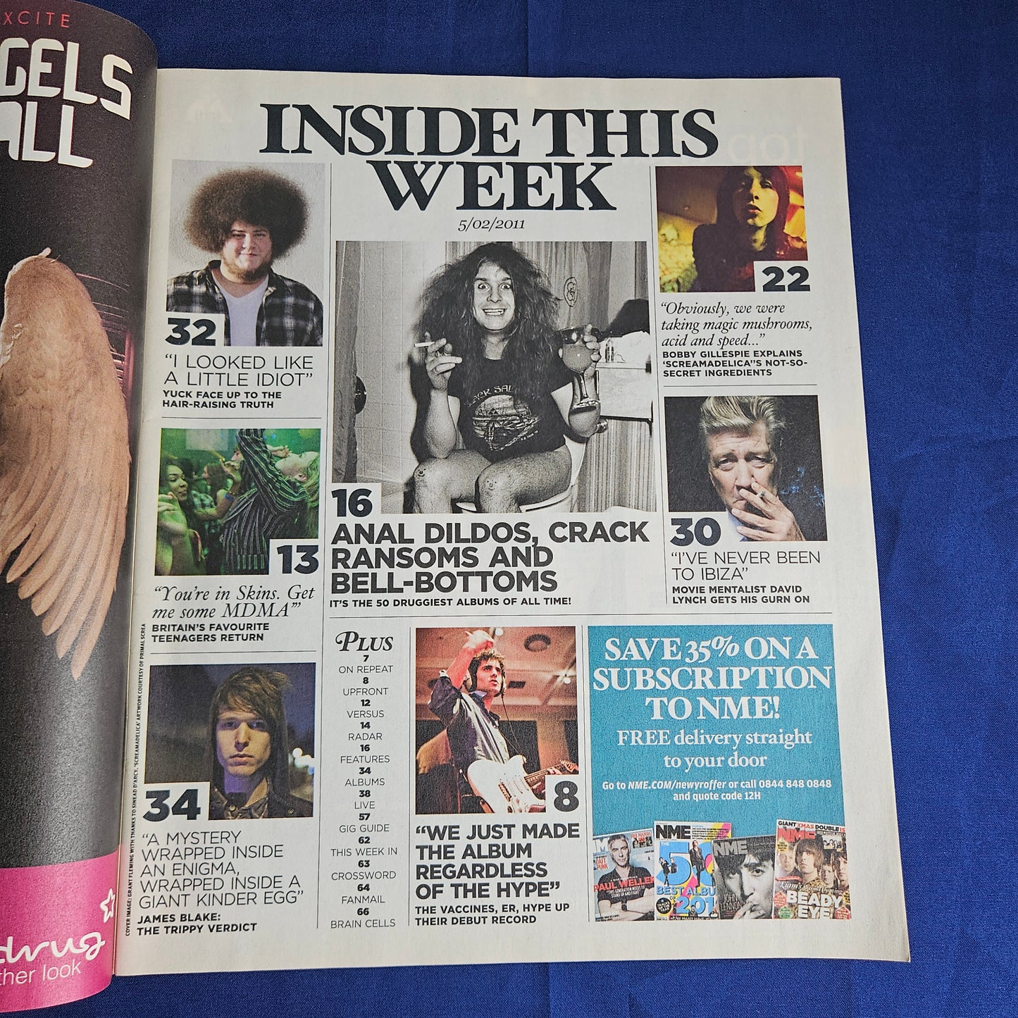 NME Magazine 5 February 2011 (1339) Primal Scream Screamadelica Oasis The Vaccines