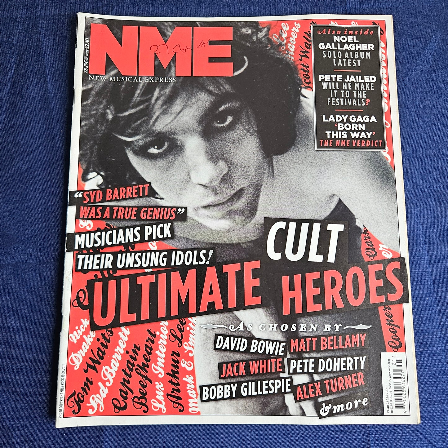 NME Magazine 28 May 2011 (1339) Syd Barrett David Bowie Alex Turner Lady Gaga