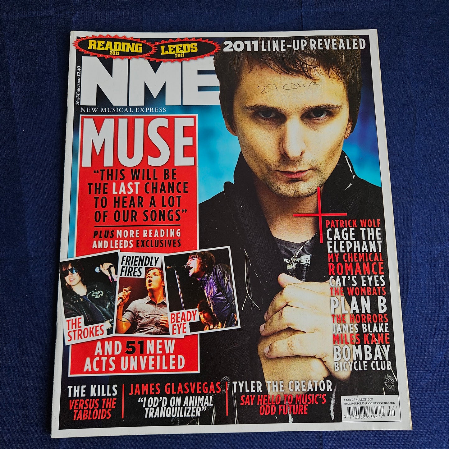 NME Magazine 26 March 2011 (1339) Muse The Strokes My Chemical Romance The Kills