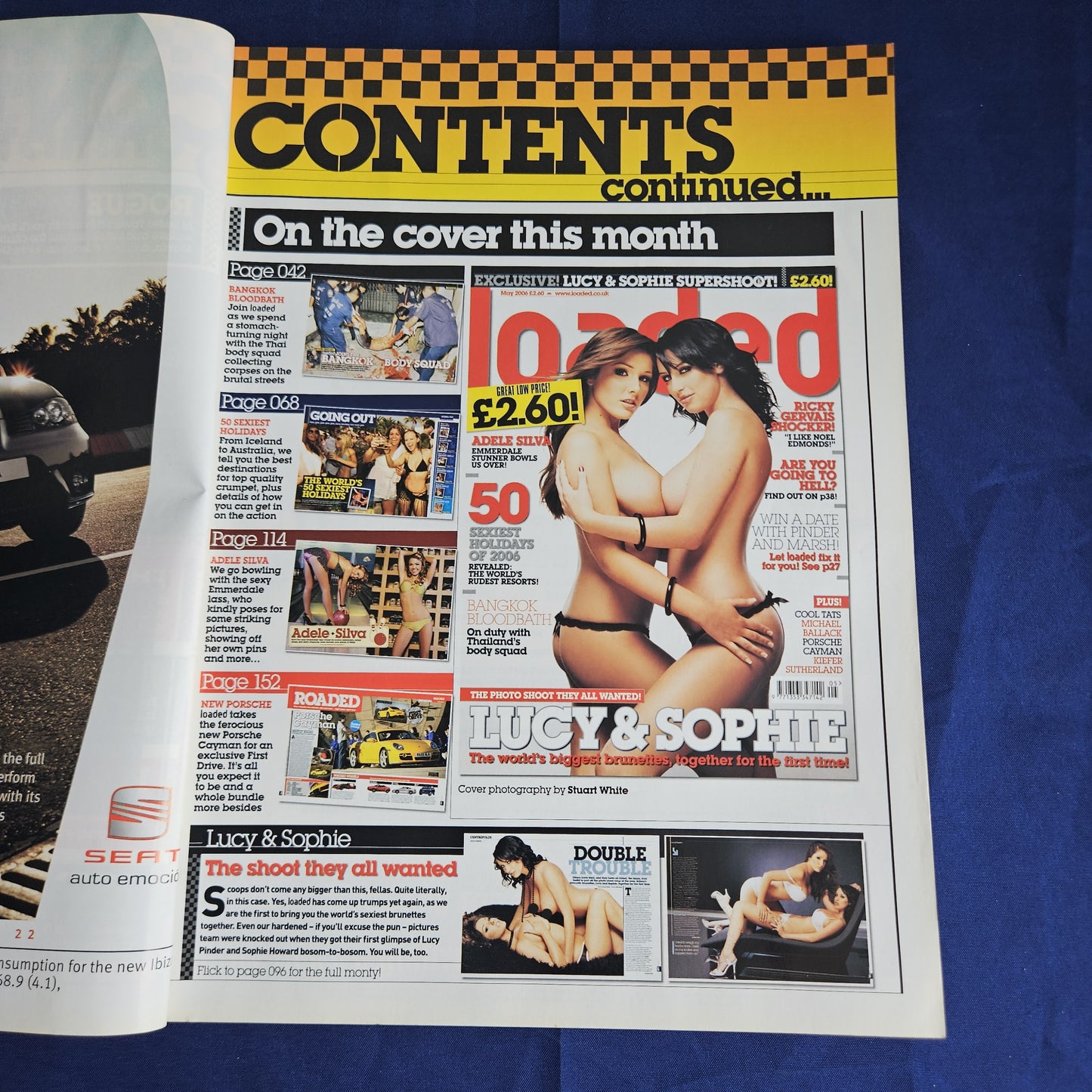 Loaded Magazine May 2006 (1340) Lucy Pinder Sophie Howard Adele Silva
