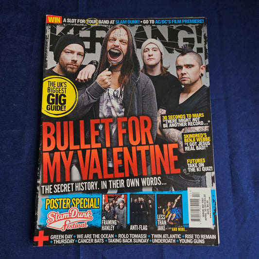 Kerrang Magazine April 30 2011 #1361 (1341) Bullet For My Valentine Green Day