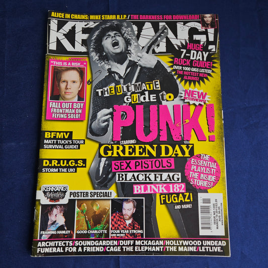 Kerrang Magazine March 19 2011 #1355 (1341) Green Day Blink 182 Fall Out Boy