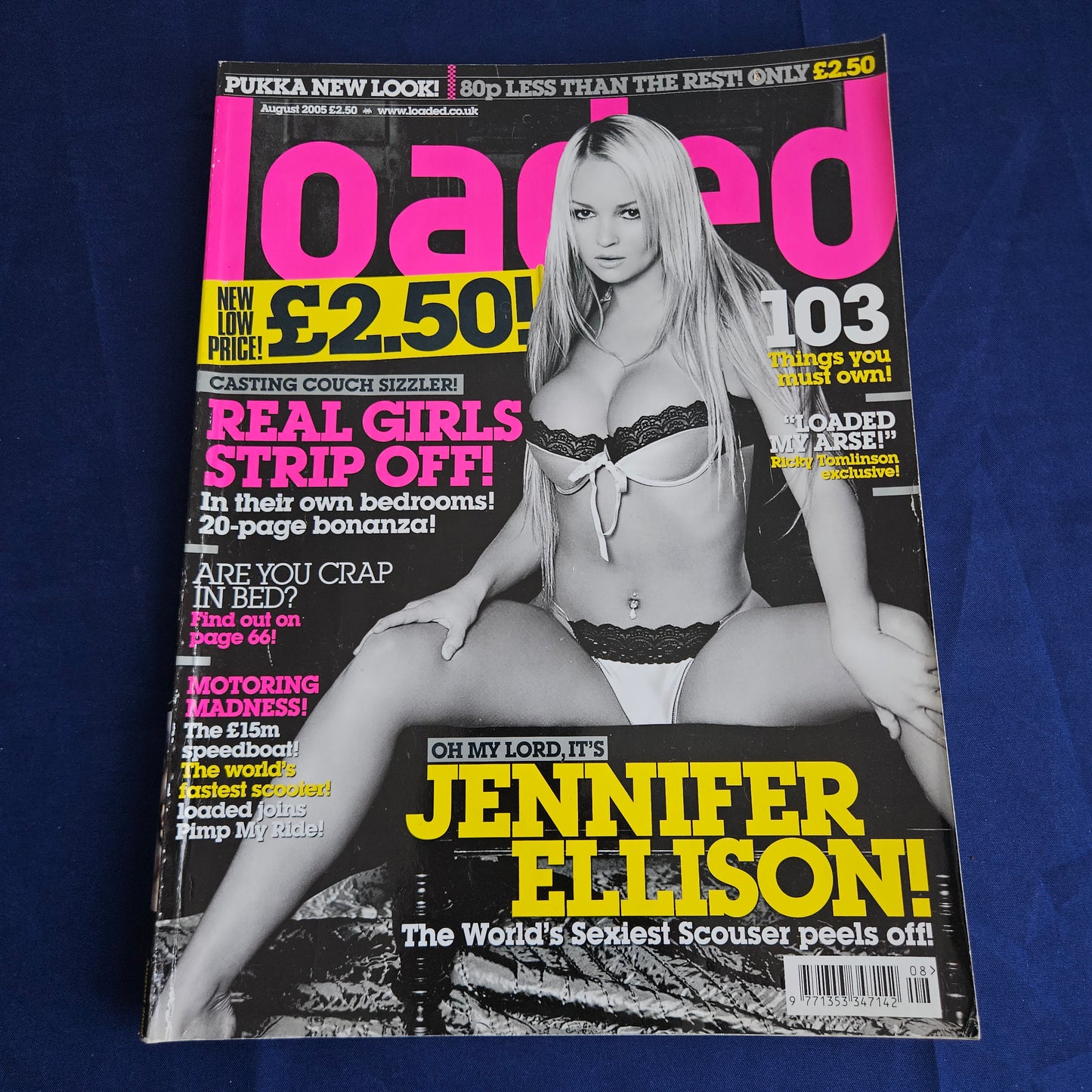 Loaded Magazine August 2005 (1342) Jennifer Ellison Sophie Howard Ricky Tomlinson