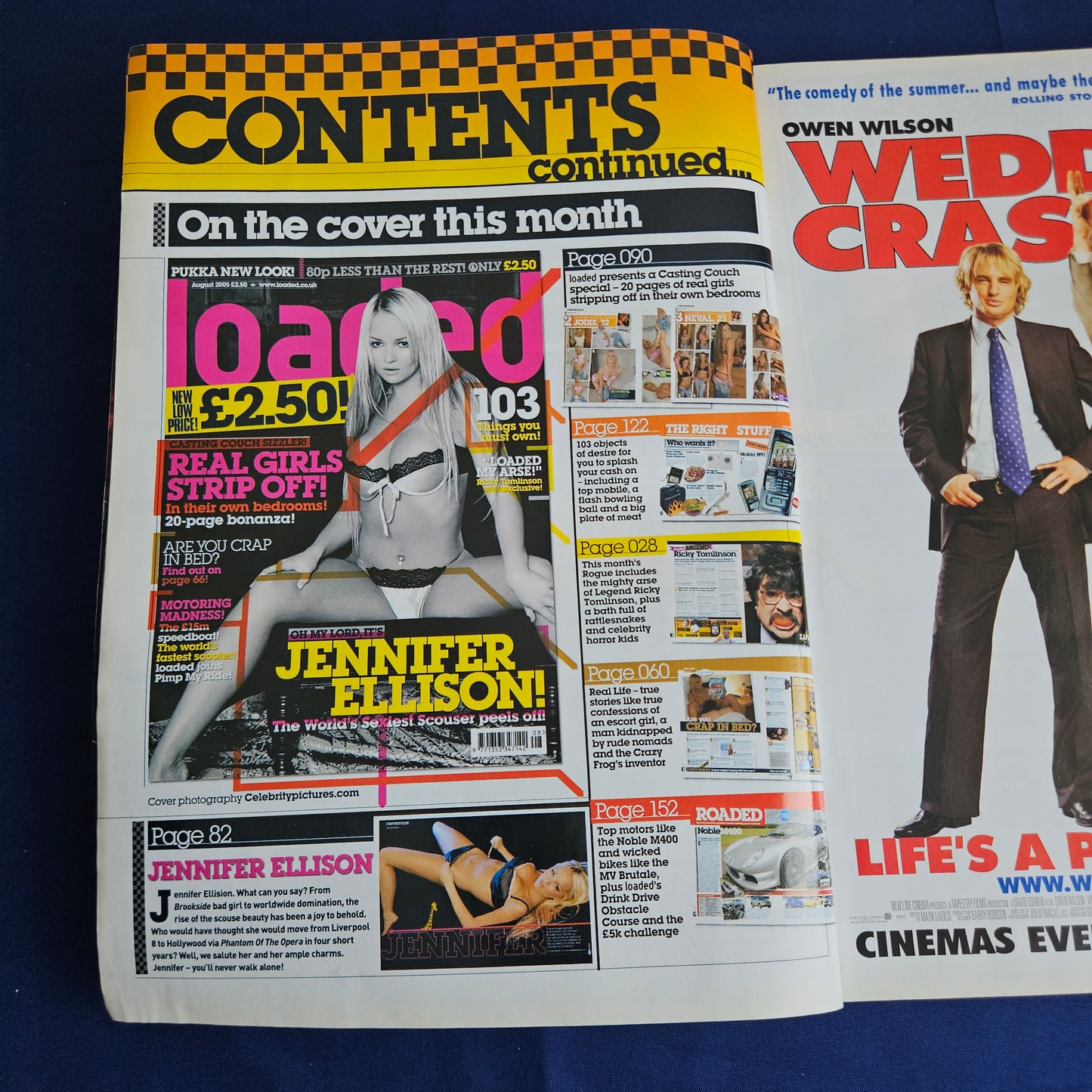 Loaded Magazine August 2005 (1342) Jennifer Ellison Sophie Howard Ricky Tomlinson