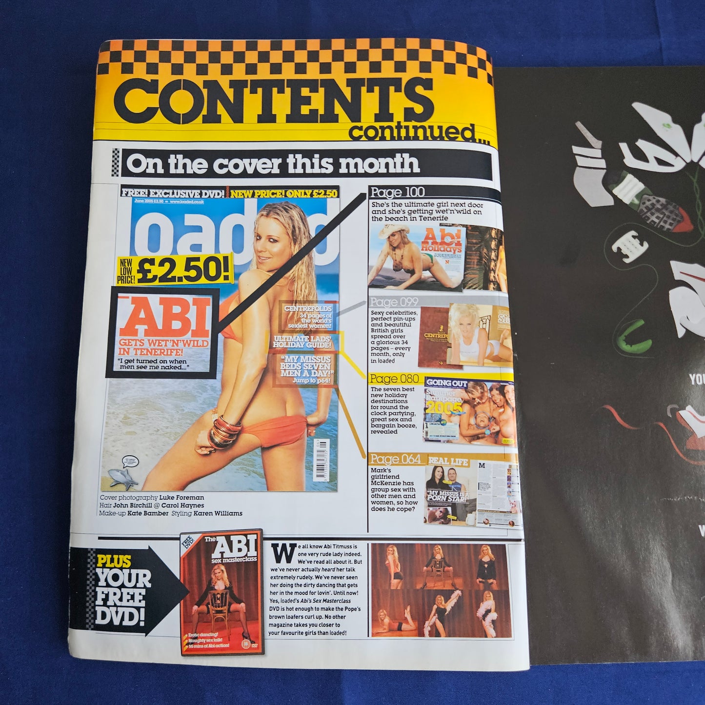 Loaded Magazine June 2005 (1342) Abi Titmuss Anna Nicole Smith Michael Owen