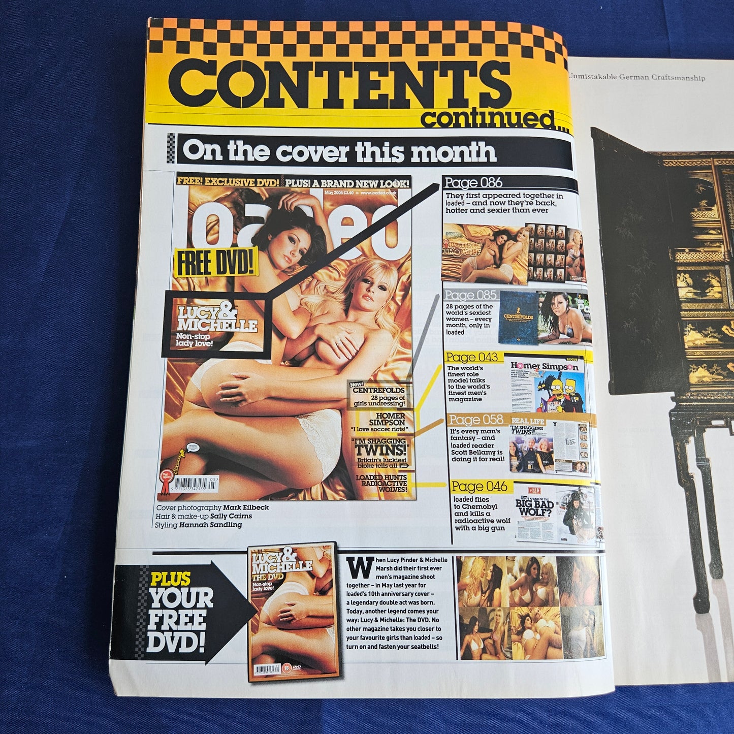 Loaded Magazine May 2005 (1342) Lucy Pinder Michelle Marsh Christina Milian