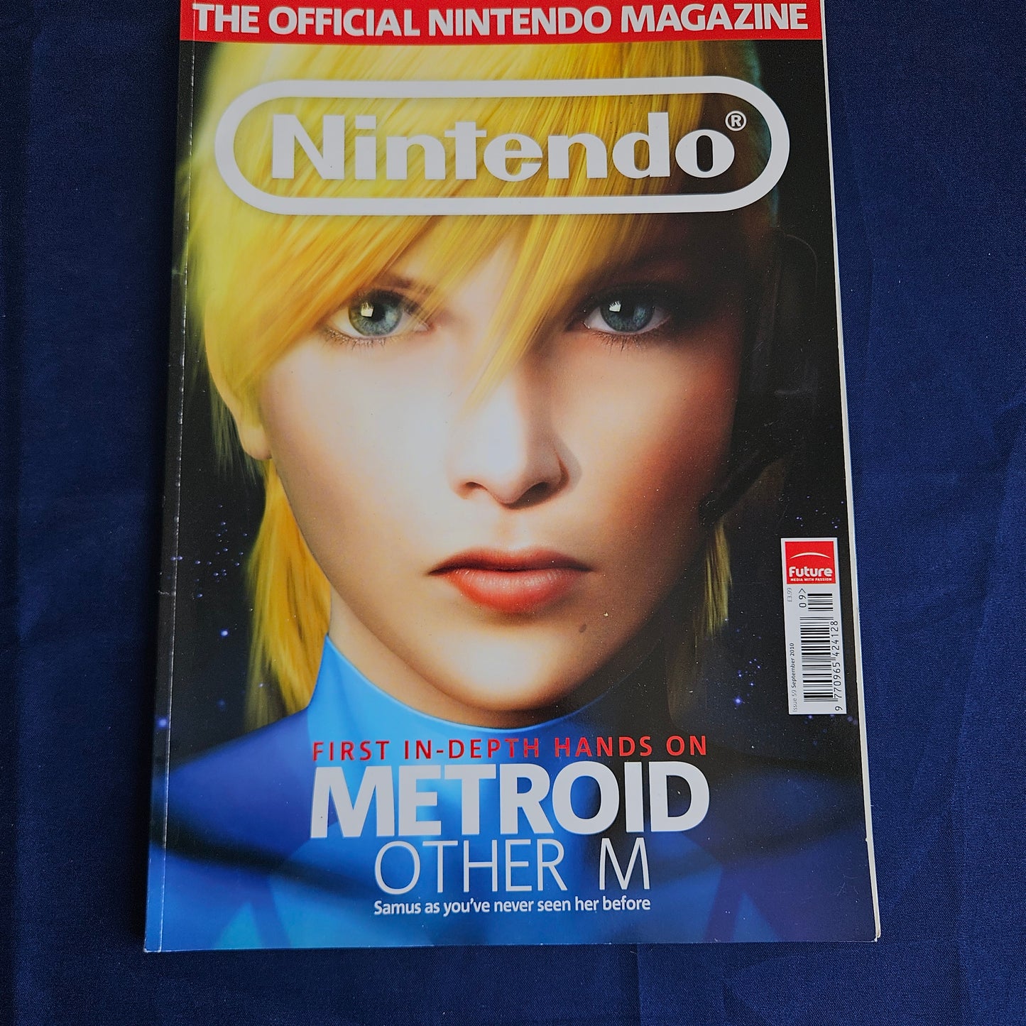Official Nintendo Magazine Issue 59 September 2010 Metroid Other M Pokemon Black/White
