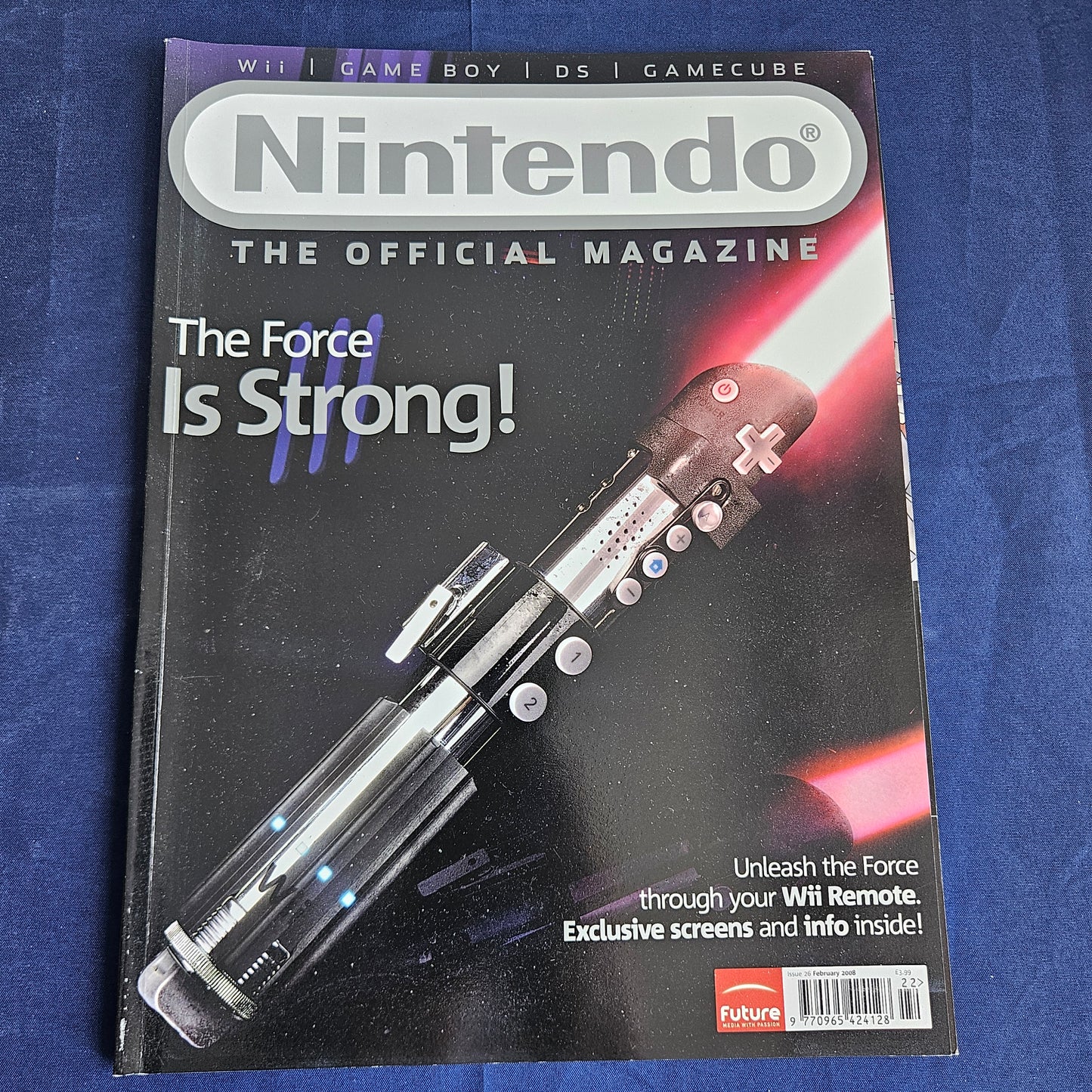 Official Nintendo Magazine Issue 26 February 2008 (1343) Star Wars Force Unleashed