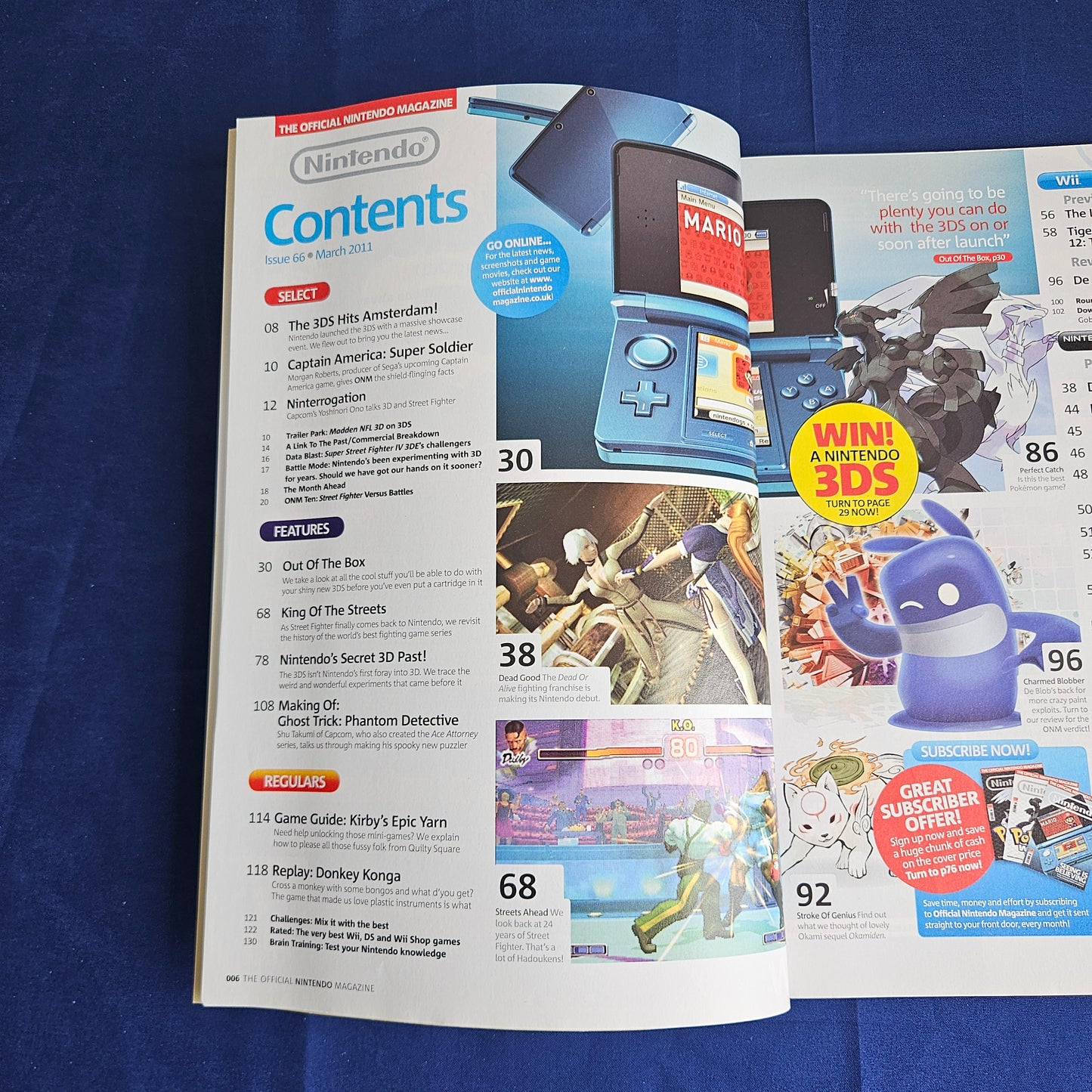 Official Nintendo Magazine Issue 66 March 2011 (1343) Nintendo 3DS Pokemon Black