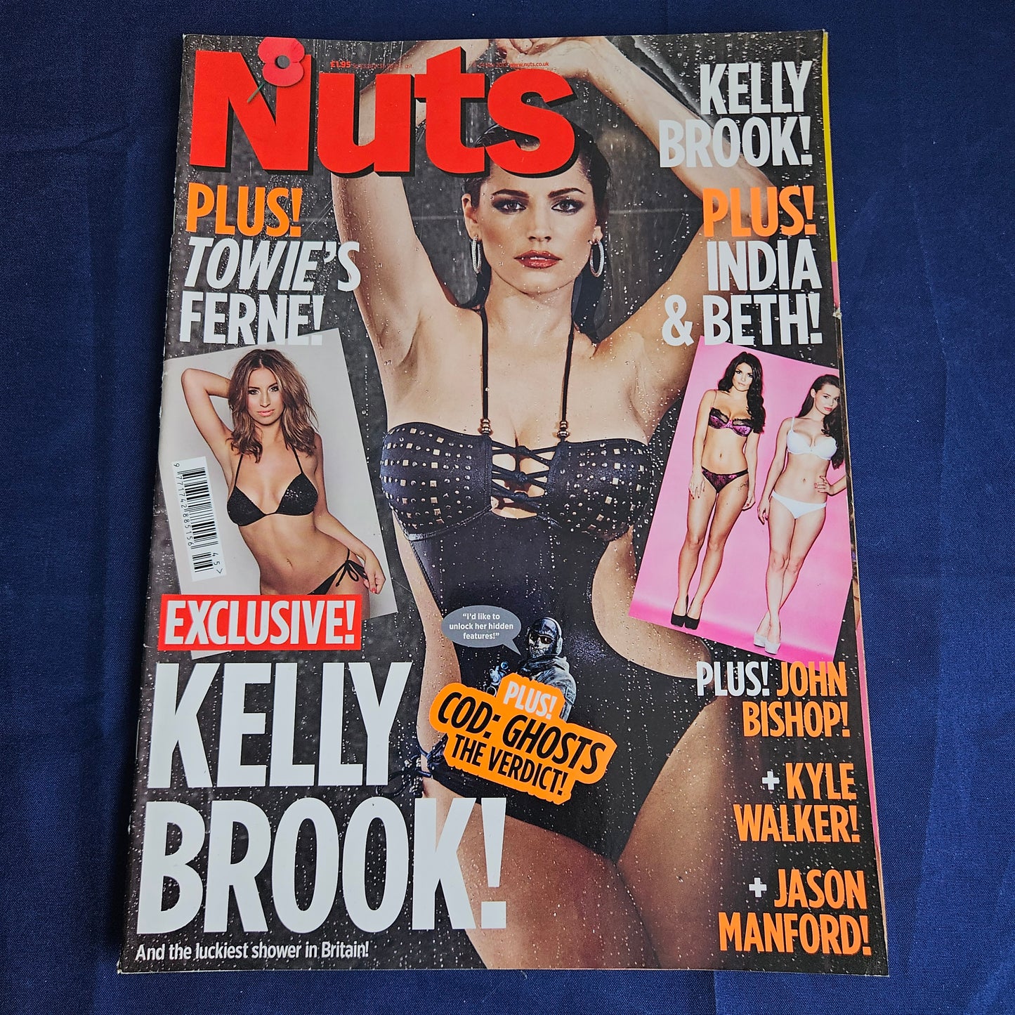 Nuts Magazine 8-14 November 2013 (1344) Kelly Brook Ferne McCann India & Beth