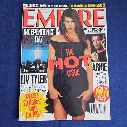 Empire Magazine September 1996 Issue 87 (1345) Liv Tyler Arnie Independence Day Movies