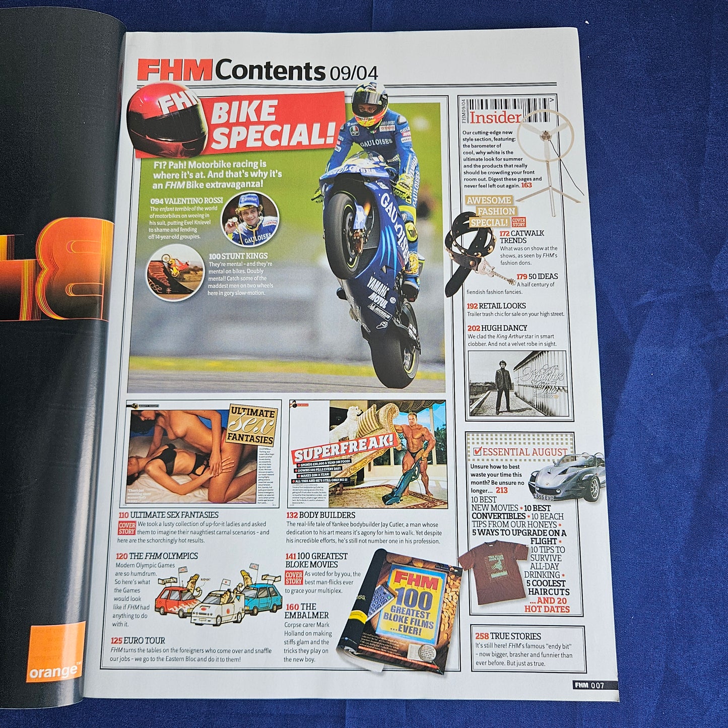 FHM Magazine September 2004 (1346) Frankee Jamie-Lynn DiScala Johanna Poster