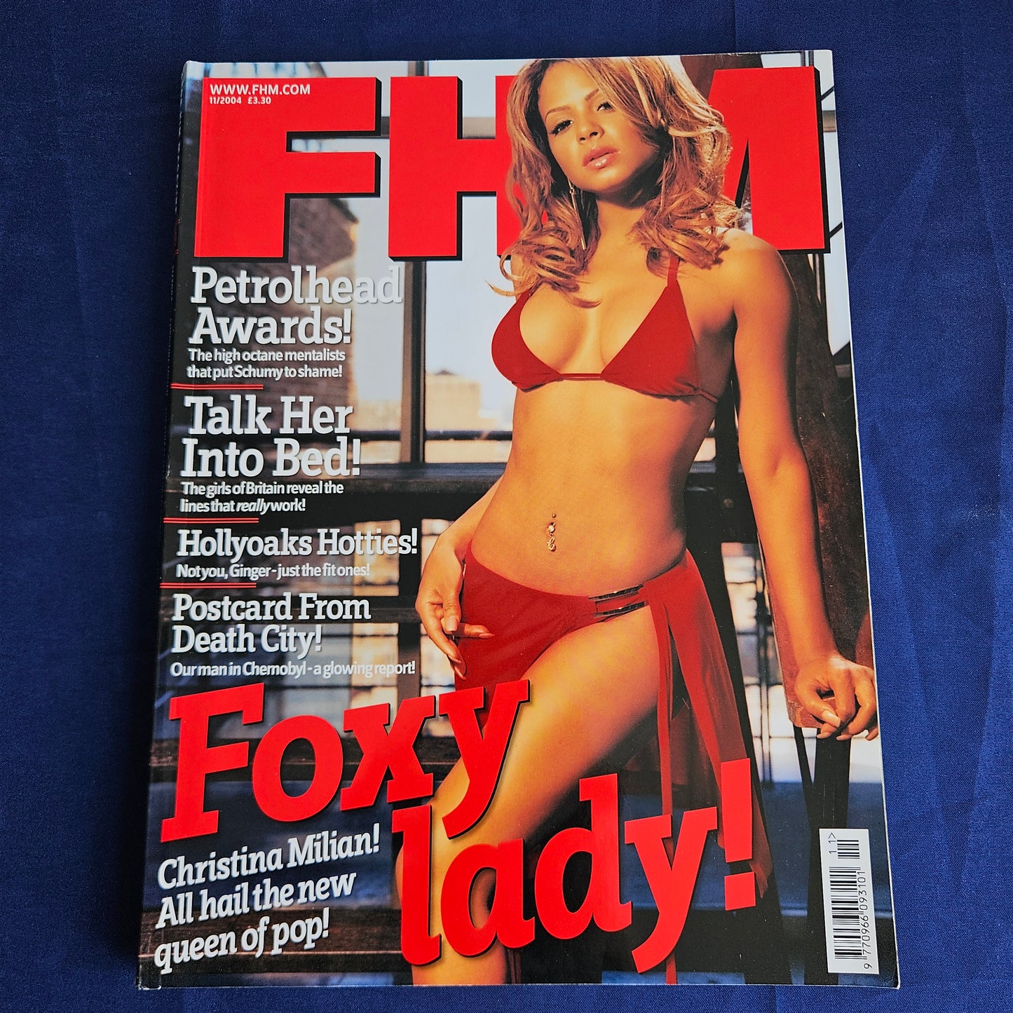 FHM Magazine November 2004 (1346) Christina Milian Jenny Frost Hollyoaks Poster