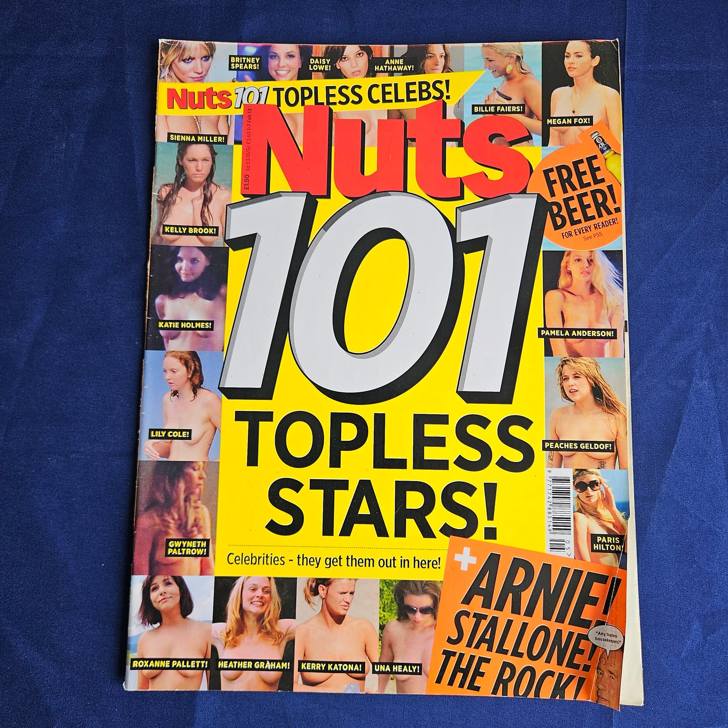 Nuts Magazine 1-7 February 2013 (1348) Rhian Sugden Kelly Brook Megan Fox