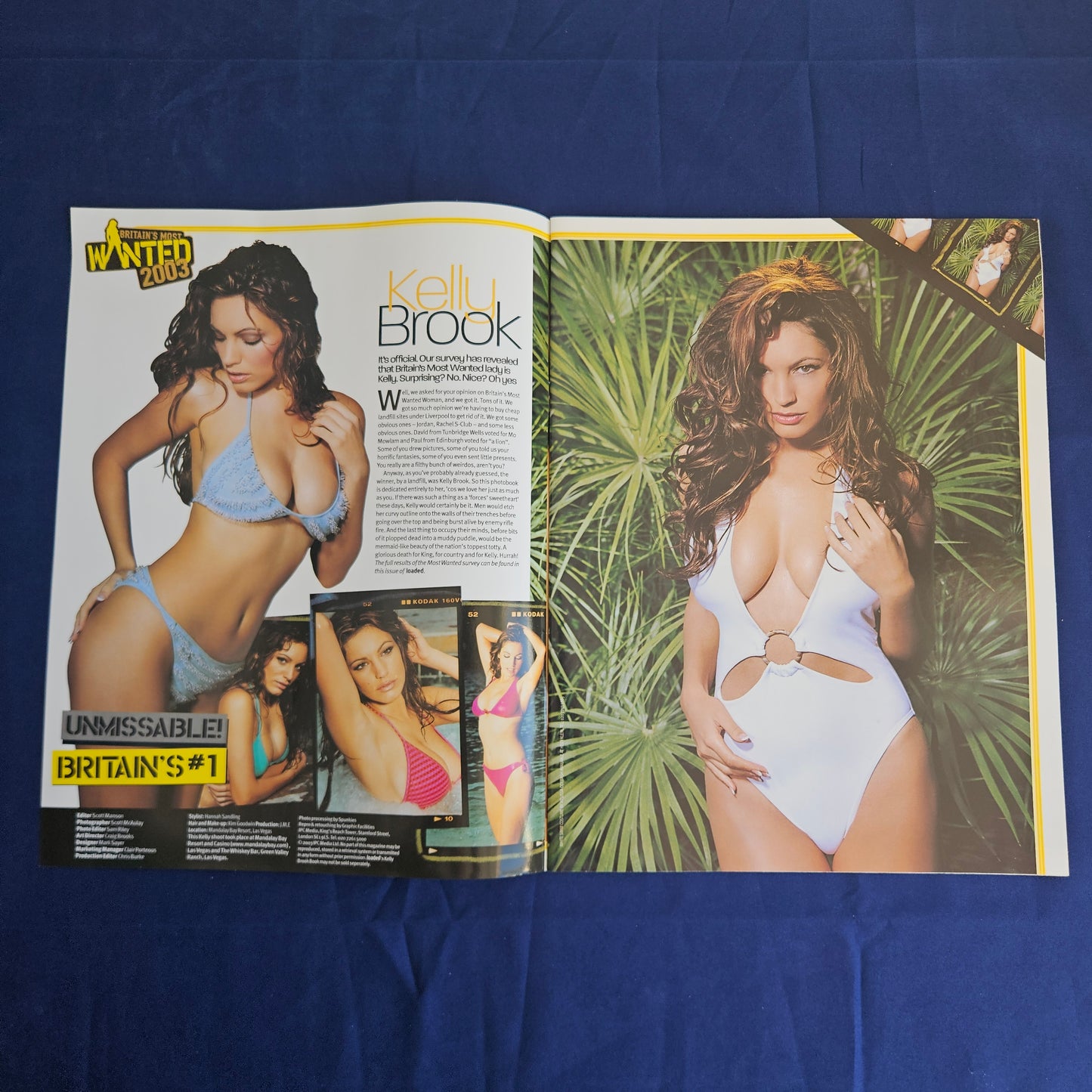 Loaded Magazine Book Of Kelly Brook (0010)