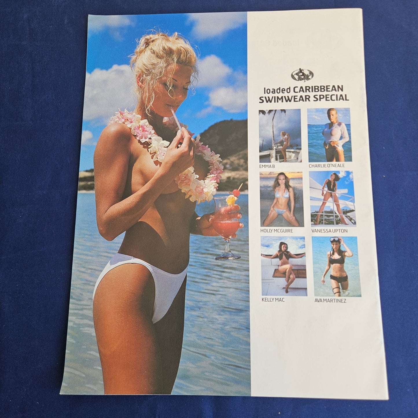 Loaded Magazine Caribbean Swimwear Special (0010) Emma B Charlie O'Neale