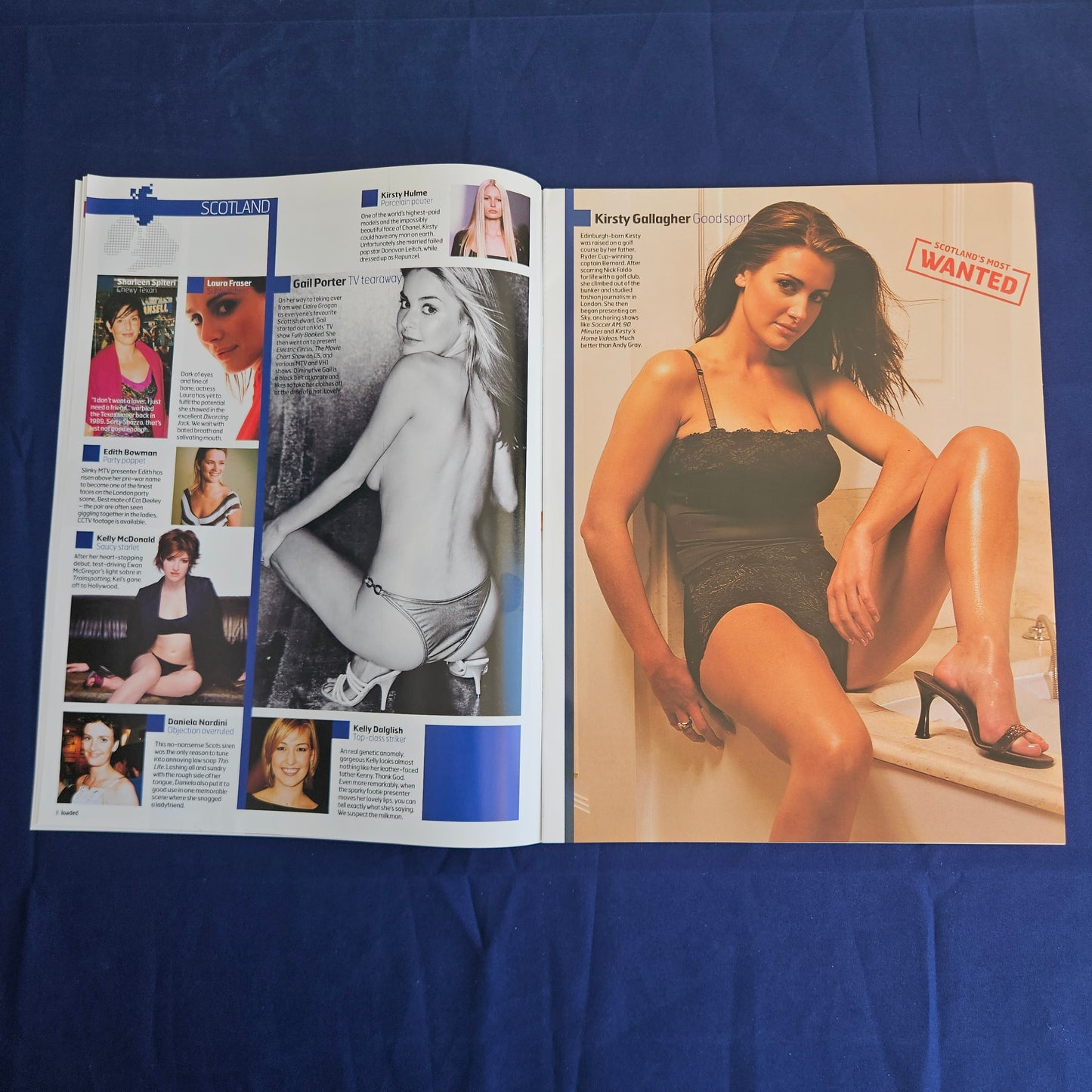 Loaded Magazine Brit Babe Bible (0010) Amanda Holden Kelly Brook Nell McAndrew
