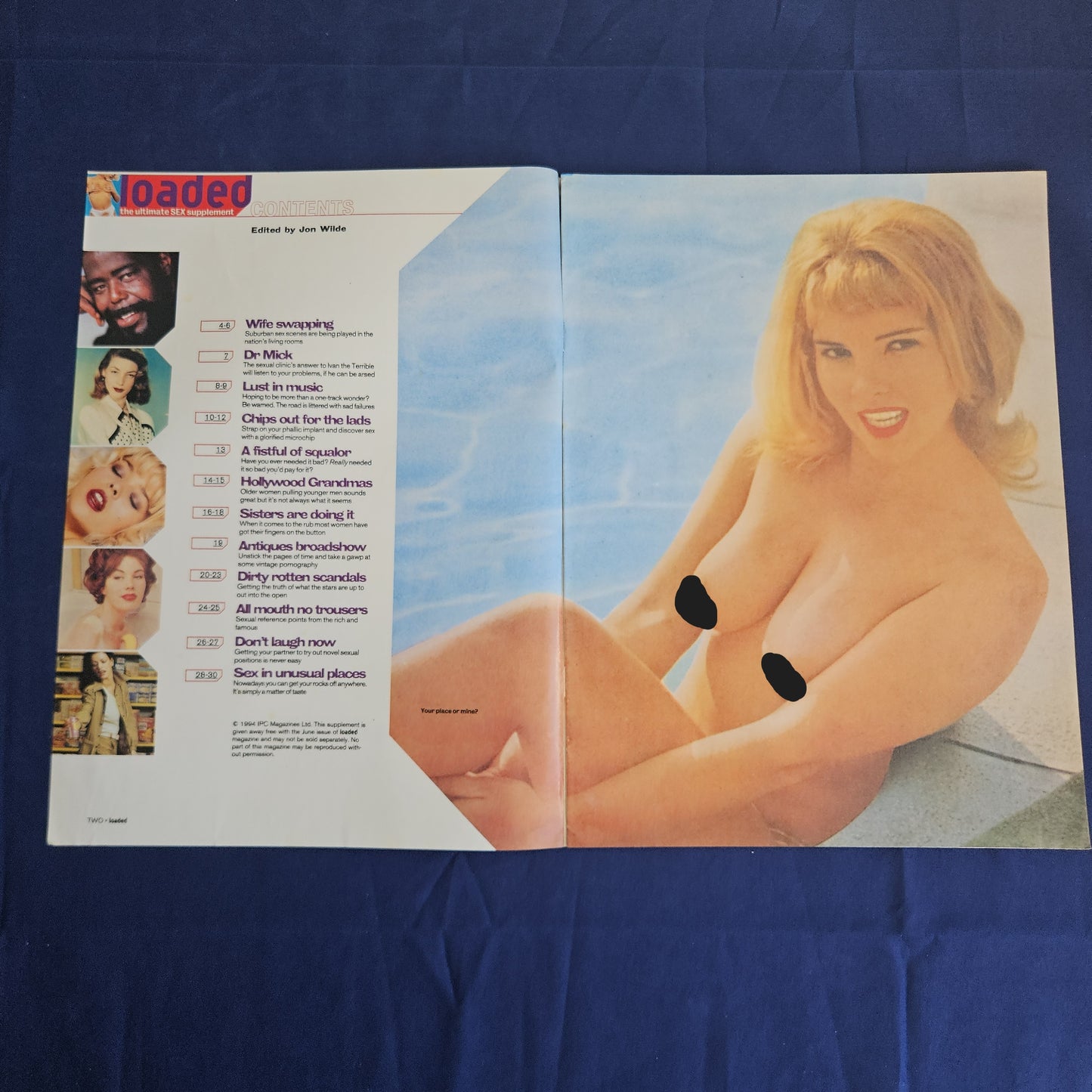 Loaded Magazine Ultimate Supplement (0010) UK Models Lifestyle Retro 90s