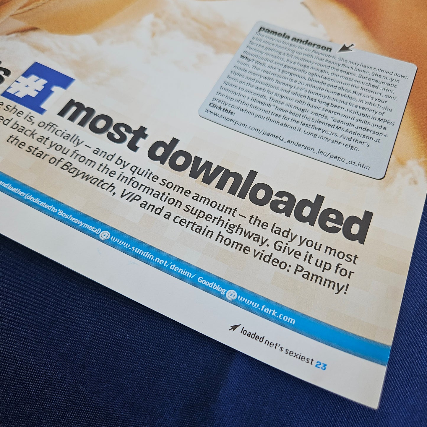 Loaded Magazine Sexiest Women Online Supplement (0010) Pamela Anderson Annalise Braakensiek Y2K