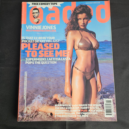 Loaded Magazine November 1999 (1350) Laetitia Casta Shannon Elizabeth Y2K