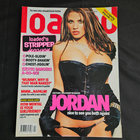 Loaded Magazine February 2002 (1350) Jordan Katie Price Victoria Silvstedt Y2K