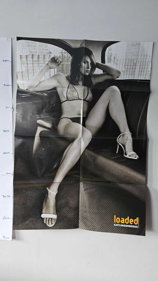 Loaded Magazine Vintage Poster (0011) Kate Groombridge Carre Otis Y2K Pull-Out