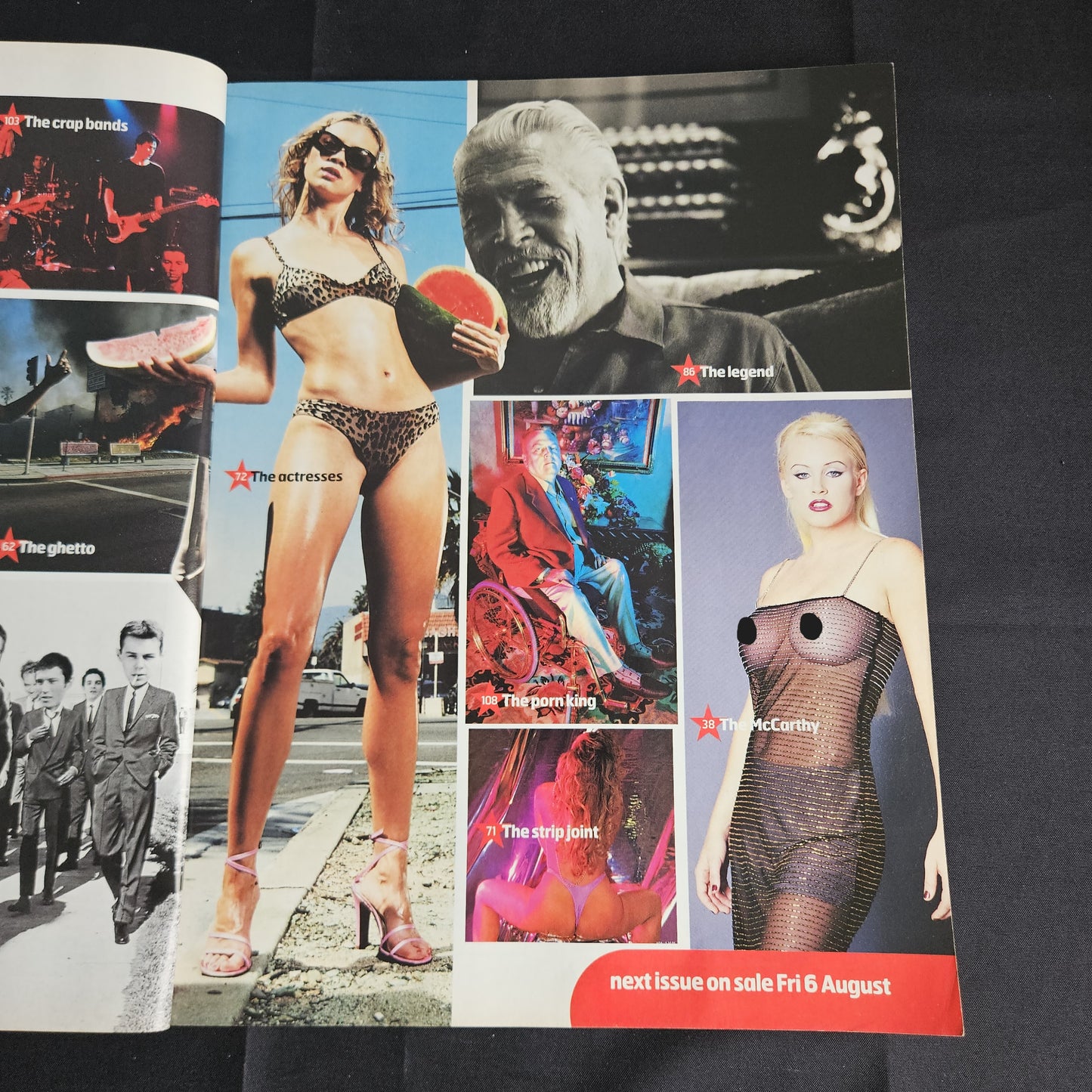 Loaded Magazine August 1999 (1351) Jenny McCarthy James Coburn Hollywood Y2K