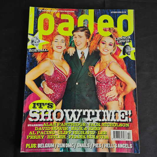 Loaded Magazine October 1998 (1352) Alan Partridge Zoe Ball Lennox Lewis Bowie